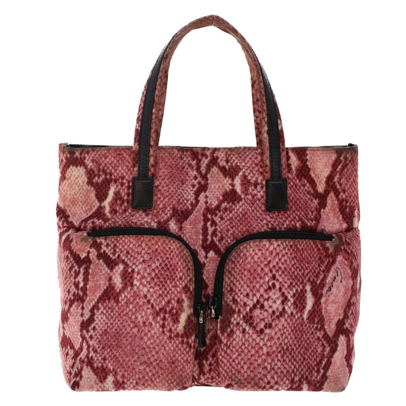 GUCCI Hand Bag Nylon Red 0028080 Auth bs7011 - Picture 13 of 16